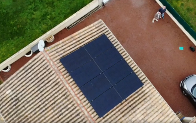 Installation de 8 panneaux solaires à Caussade (82)