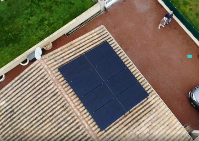 Installation de 8 panneaux solaires à Caussade (82)