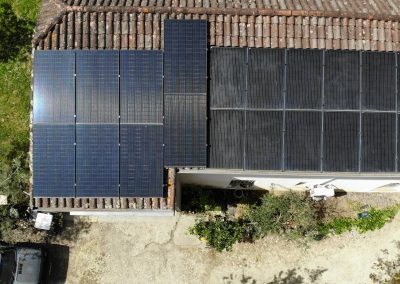 Ajout de 8 panneaux solaires à Astaffort (47)